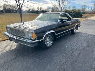 1981 chevrolet el camino