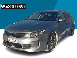 kia optima 2,0 gdi phev business luxury sw autom. - kattava varustelu / mukautuva vakionop.säädin / nahkaverhoilu ilmastoiduin etuistuimin / ôlypuhelimen peilau