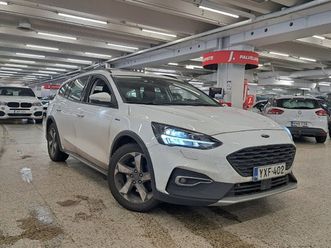 ford focus 1,0 ecoboost 125hv a8 active wagon - 14 päivän palautusoikeus - 1 om. suomi-auto, merkkihuollettu, adapt. vakkari, led, keylessgo, p-tutkat - j. auto