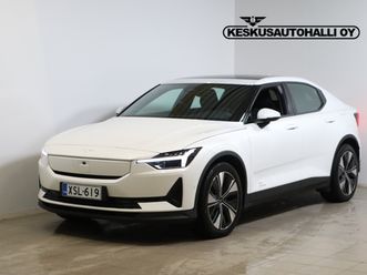 polestar 2 long range single motor plus pack, 220kw, 82kwh - plus paketti / panorama / lämpöpumppu / 360 / helmiäinen / harman kardon / keyless / sähköluukku