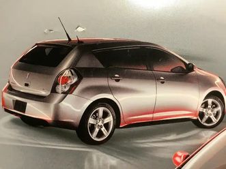 voiture pontiac vibe 2010 grise argent de base 1.8 l manuel