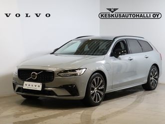 volvo v90 t6 awd long range plus dark aut - tehdastakuu+volvo selekt takuu 24kk / adapt vakionop / google / 360 / nahat / sähköpenkit / hi led / blis / koukku /