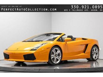 used 2008 lamborghini gallardo 2d convertible