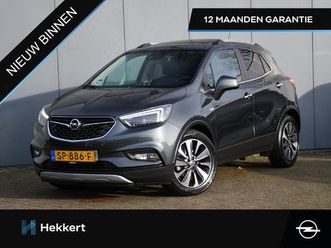 opel mokka x innovation 1.4 turbo 140pk 100% opel ond. | schuif-dak | leder | 18''lm | pdc + cam. | winter pack