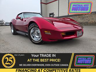 1980 chevrolet corvette 4 speed manual ! 383ci new engine candy