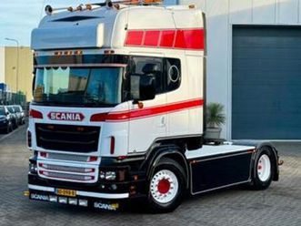 scania r500 v8 exhaust system show truck — vrachtwagens — marktplaats