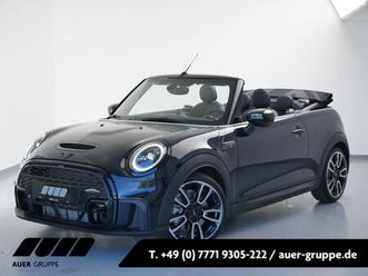 mini cooper s cabrio (jcw trim navi led leder)