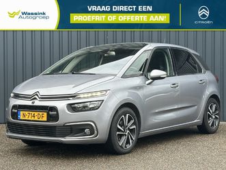 citroen c4 spacetourer 1.2 turbo 130pk automaat eat8 business | trekhaak 1300kg | camera | parkeersensoren | navigatie |