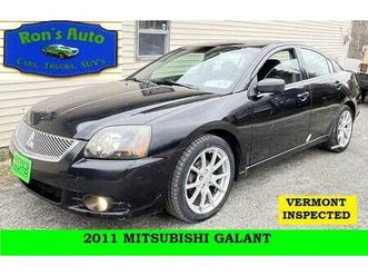 2011 mitsubishi galant 1 owner vt inspected*vermont*ron’s auto vt