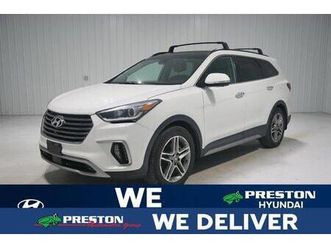 used 2019 hyundai santa fe xl limited ultimate