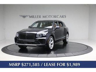 used 2024 bentley bentayga v8