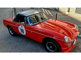 1979 mg mgb rouge manuel, 4 vitesses conduite à gauche in...