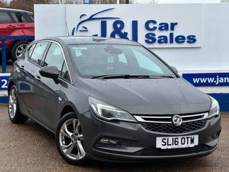 2016 vauxhall astra 1.4i turbo sri hatchback 5dr petrol manual euro 6 (150 ps) hatchback petrol m...