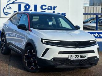 2022 vauxhall mokka 1.2 turbo sri premium suv 5dr petrol manual euro 6 (start/stop) (130 ps) hatchback p...