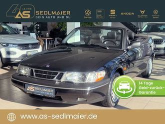 saab 900 2.3i s cabrio leder|shz|tempo|klima|radio