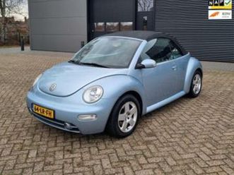 volkswagen new beetle cabriolet 2.0, airco, cruisc, 193 nap! — volkswagen — marktplaats