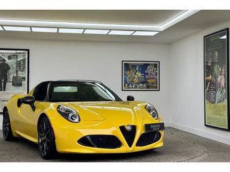 2017 alfa romeo 4c 1.8 tbi spider 50th anniversary