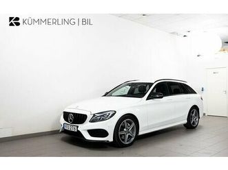 mercedes-benz c 220 t d 4matic 9g-amg drag burmester värmare