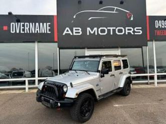 ② jeep wrangler 2.8crd unlimited arctic edition cargo — jeep — 2ememain