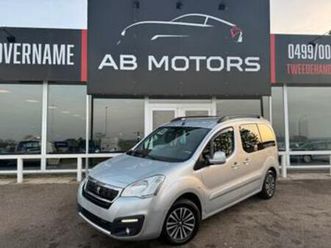 ② peugeot partner 1.6e-hdi 2017 automatique cuir navi — peugeot — 2ememain