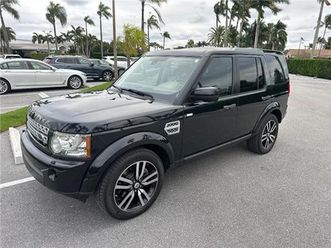 2012 land rover lr4 hse lux