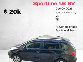 volkswagen spacefox sportline/highline 1.6 t.flex 2009