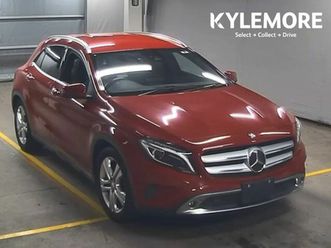 mercedes-benz gla half black leather - factory all