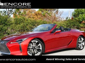 2021 lexus lc500 lc 500 convertible w/touring and cold area packages