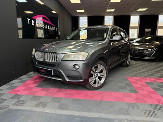 bmw x3 f25 xdrive35i 306ch excellis steptronic a - très bon état général - entretien à jour - carplay android auto - toit o