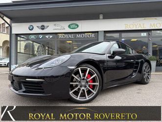 718 cayman 2.5 s 350cv manuale ! service porsche!!