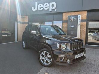 2021 jeep renegade 1.3 turbo 4xe phev 190 limited 5dr auto estate petrol/electric hybrid automatic