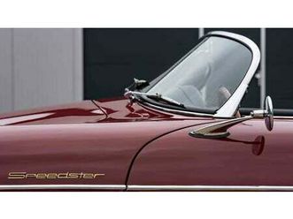 1956 porsche 356 rouge foncé manuel, 5 vitesses conduite...