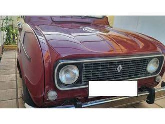 1975 renault 4l rouge foncé manuel, 4 vitesses conduite à...