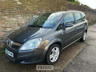vauxhall zafira 2009