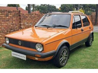 1986 volkswagen citi golf 1.3 4 speed