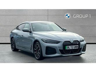 bmw i4 edrive40 m sport 5dr