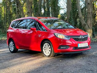 opel zafira se 1.6cdti, 2017, low mileage.