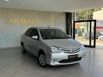 toyota etios 1.5 platinum auto