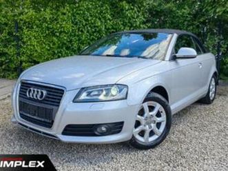 ② audi a3 benzine - cabrio - 2010 - xenon - leder - garantie — audi — 2ememain