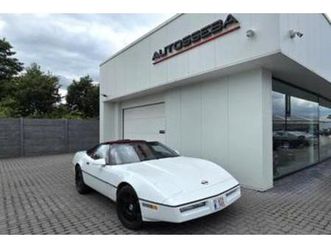 ② chevrolet corvette c4 5.7 v8 targa oldtimer/airco/leder/pano — chevrolet — 2ememain