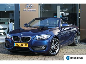 bmw 2-serie cabrio / cabrio 220i high executive