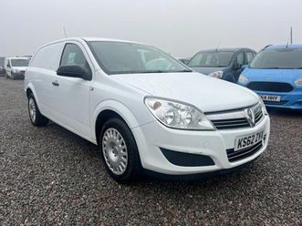 2013 vauxhall astra van club 1.7 cdti ecoflex van 1 owner from new car derived van diesel manual