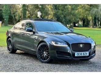 2018 jaguar xf 2.0i portfolio (250ps) saloon 4d 1998cc