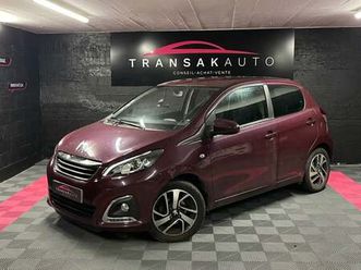 peugeot 108 1.2 puretech 82ch bvm5 allure