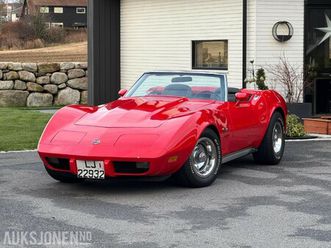 1975 chevrolet corvette, 383 stroker, 460hk, wilwood bremser, dynamax eksos
