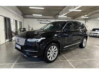 volvo xc90 d4 awd inscription 7-sits panorama värmare drag navi