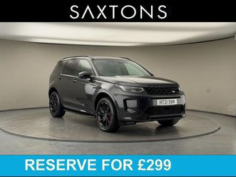 2021 land rover discovery sport 2.0 p290 black