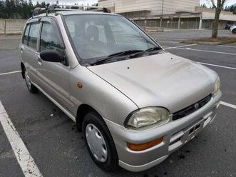 1998 subaru vivio el-s ecvt fwd kei car