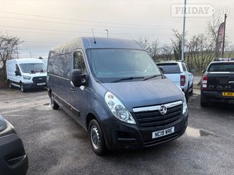 vauxhall movano 2019