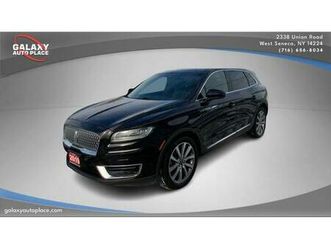 used 2019 lincoln nautilus select